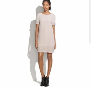 Madewell Twinkle Light Silk Shift Dress